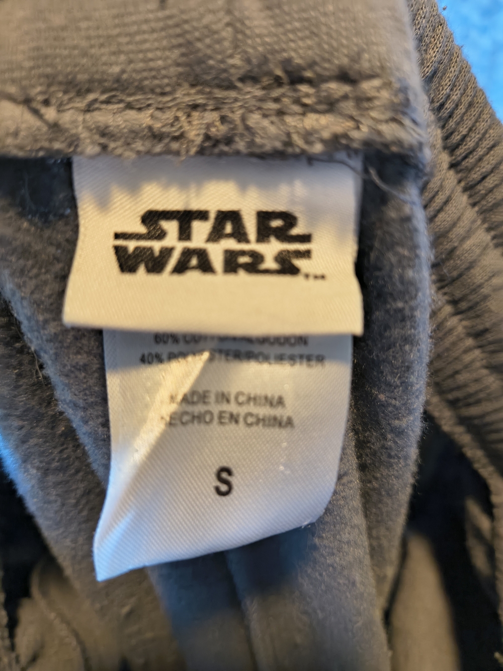 Star Wars Gray Logo Pullover Hoodie - Picture 3 of 3